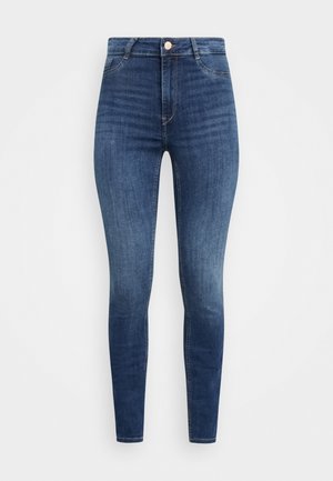 JDY, JDYVEGA HIGH PUSH-UP - Дънки Skinny Fit - blue denim