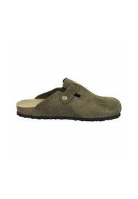 Josef Seibel Slip-on sandaler - oliv