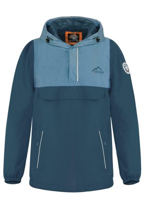 Sommer ungefütterter WINDBREAKER mit Netzfutter Regenjacke mit Reflektoren Kapuzenjacke - Übergangsjacke - navy