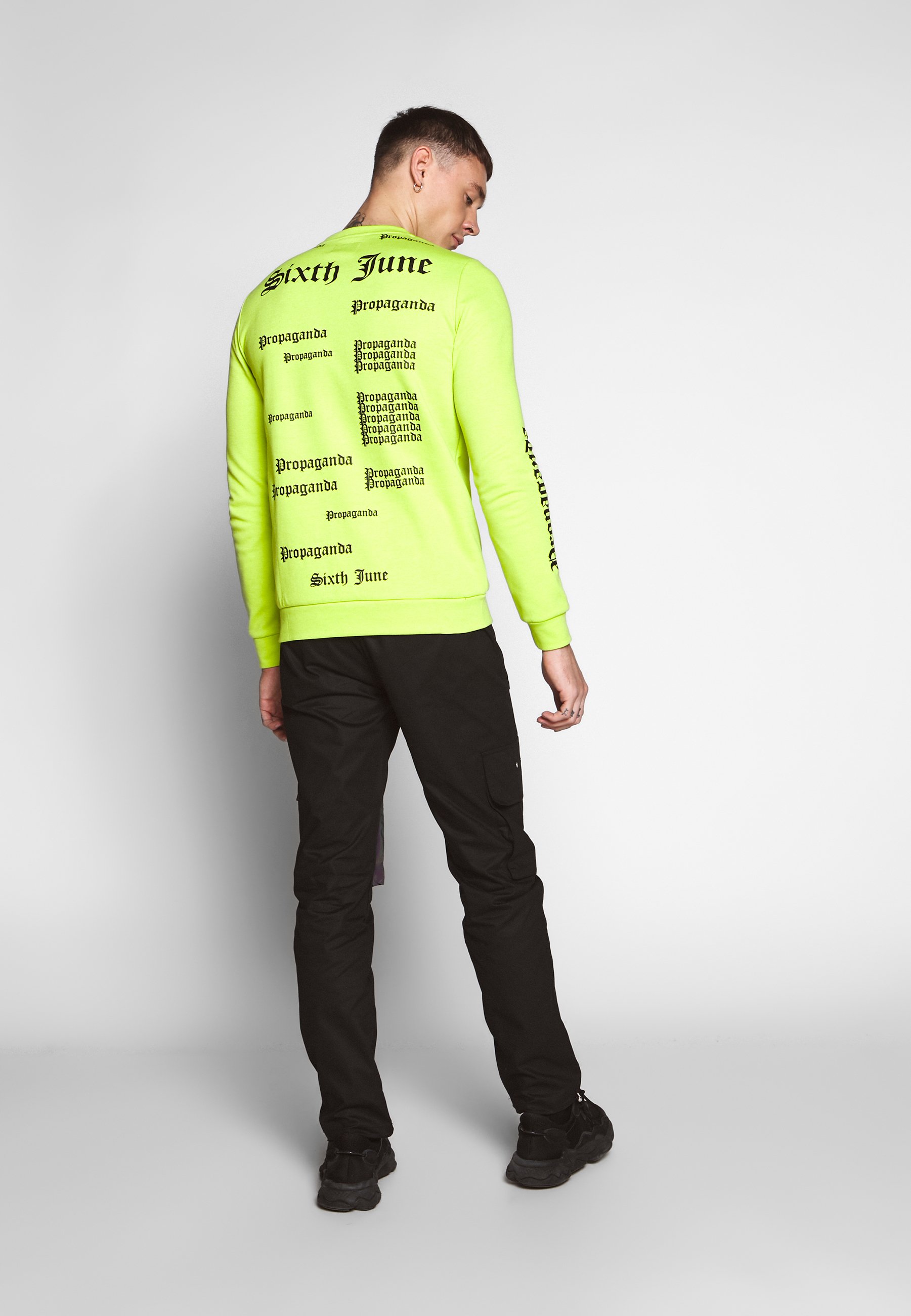 sixth june large tactical cargo pants black