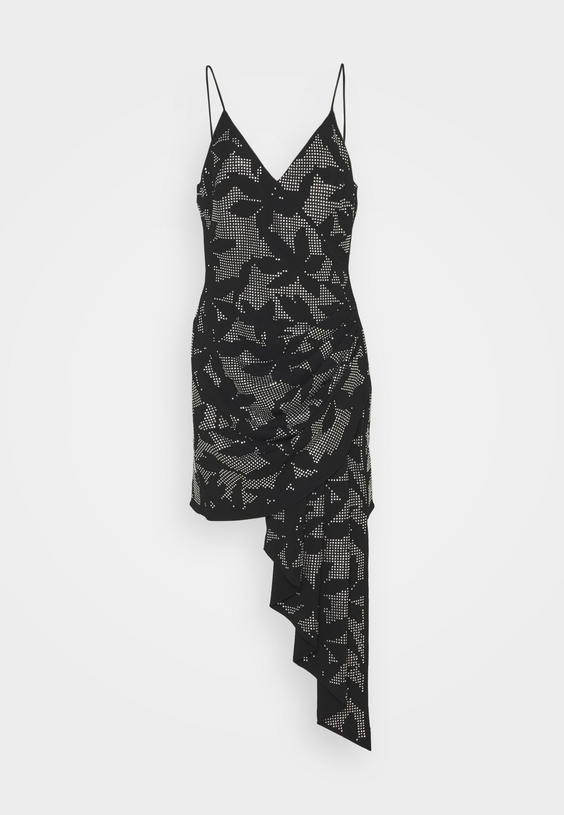 Damen FLOWER HOTFIX CRYSTAL EMBROIDERY ASSYMETRIC CAMI DRESS - Cocktailkleid/festliches Kleid Damen FLOWER HOTFIX CRYSTAL EMBROIDERY ASSYMETRIC CAMI DRESS - Cocktailkleid/festliches Kleid