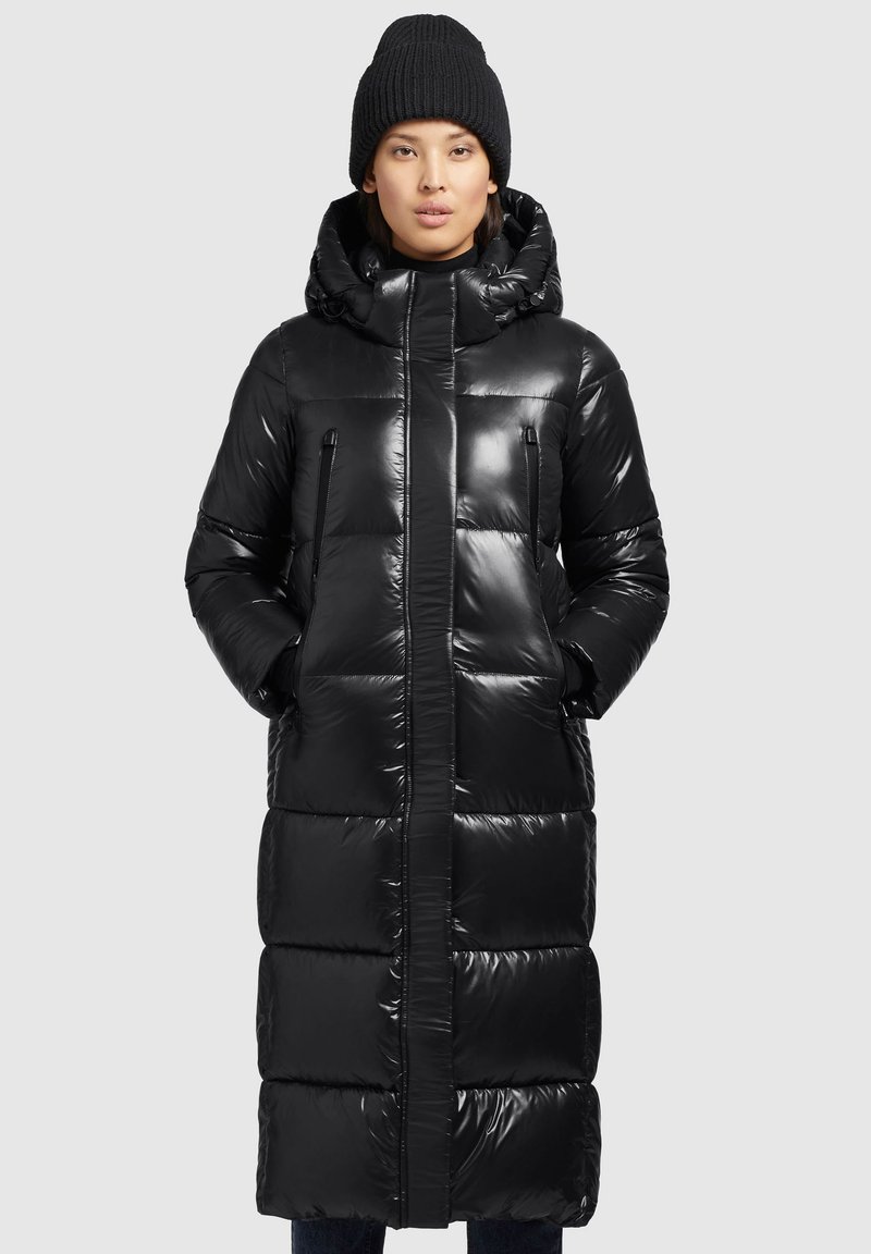 khujo LUCIA SHINY - Abrigo de invierno - schwarz