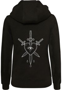 Mister Tee HEARTBREAKER LOVETAKER - Kapucnis pulóver - black