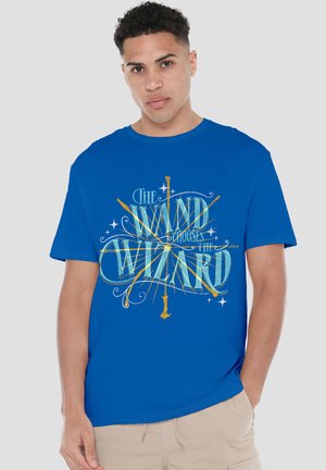 Harry Potter, HARRY POTTER THE WAND CHOOSES THE WIZARD - Print T-shirt - royal blue