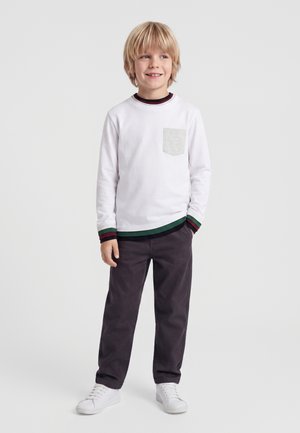 Friboo by Zalando, Langærmet T-shirt - mottled grey/bordeaux/white