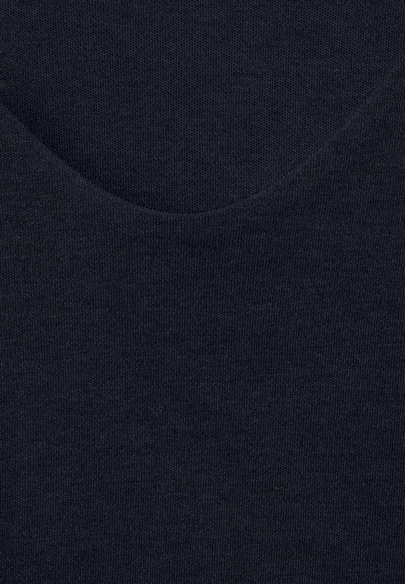 MM6 Maison Margiela Abito midi plissettato con scollo a V - Blu