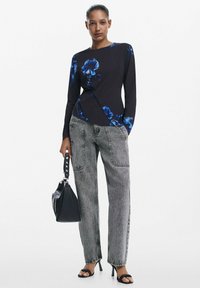 Desigual ASYMMETRIC - Bluză - black