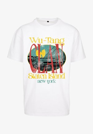 Mister Tee, WU TANG STATEN ISLAND OVERSIZE - T-Shirt print - white