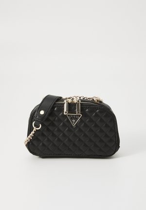 Guess ECO RIANEE MINI - Cross body bag - black