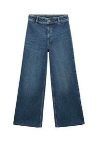 CATHERIN CULOTTE HIGH-RISE - Jean flare - dark blue