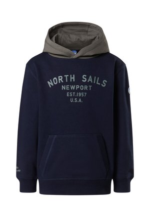 Felpa con cappuccio - navy blue