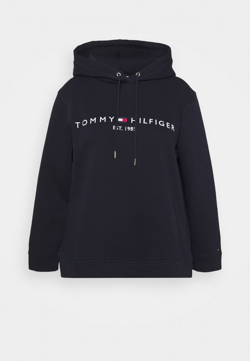 Tommy Hilfiger Curve Hoodie blauw