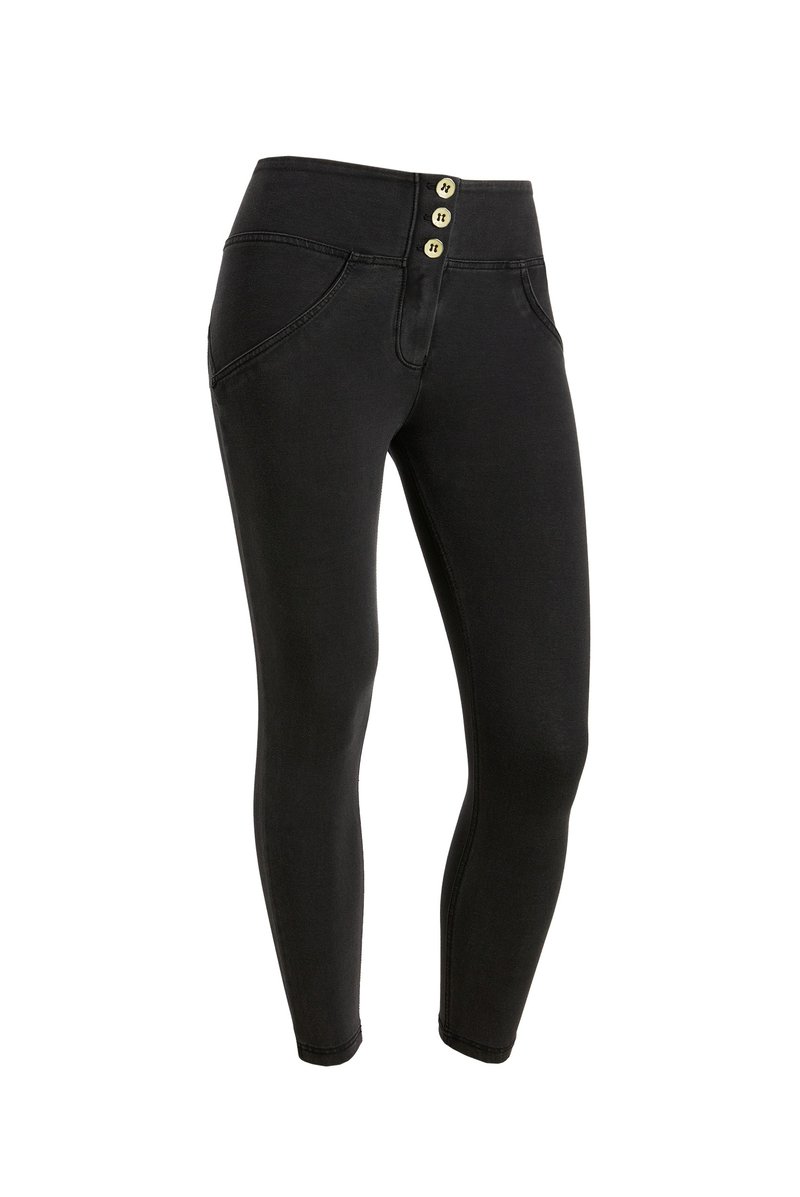 Freddy Jeggings - jeans nero-cuciture in tono