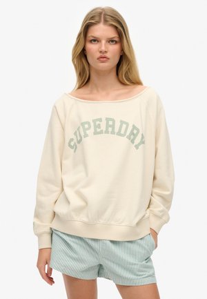Sweatshirt - desert bone off white