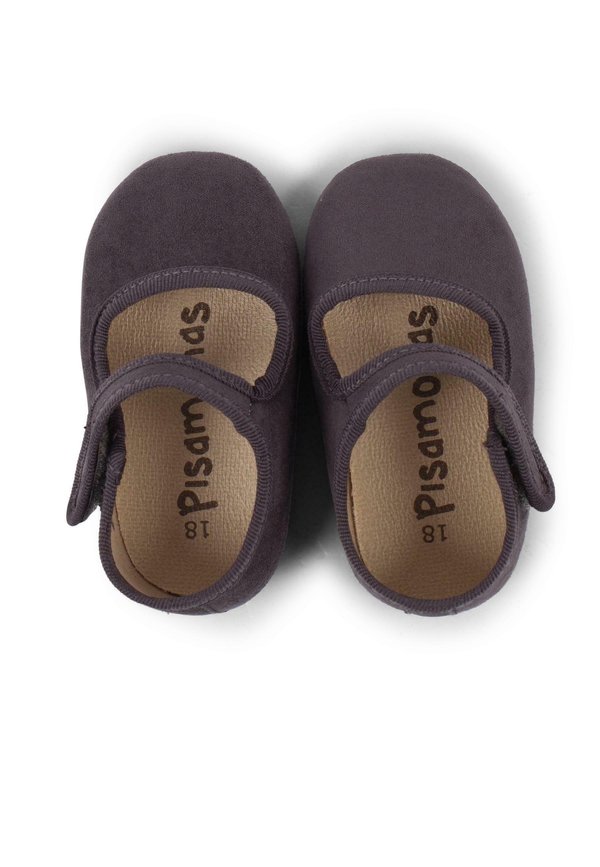 CON TIRA ADHERENTE – Krabbelschuh – gris