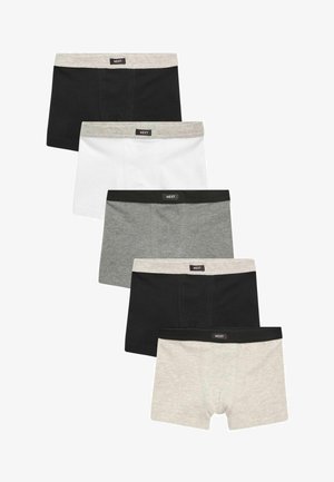 SOFT WAISTBAND 5 PACK   REGULAR FIT - Boxerky - white black