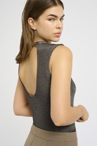 Gestuz SILVI - Top - warm grey metallic