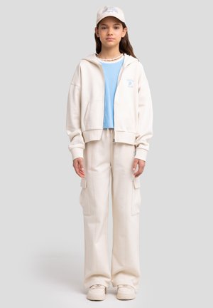 NAOMA - Sweat zippé - weiß