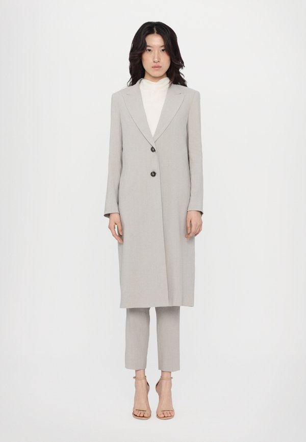 RENATA - Classic coat - sabbia