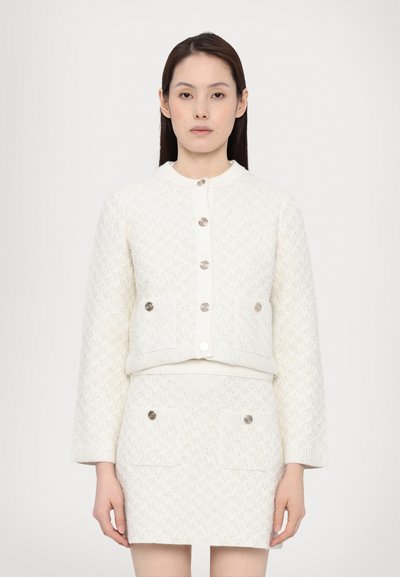 Maje MUSSELINA - Cardigan - ecru