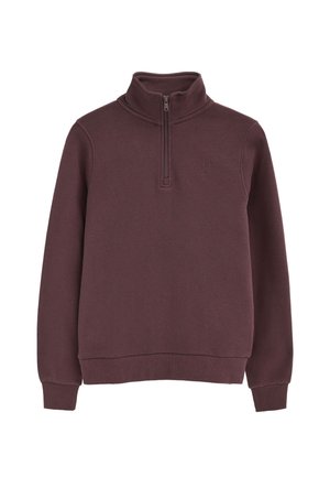 Polo Club, SWEATSHIRT WOMAN RIGBY GO NECK ZIPPER SWEAT W IO LONG SLEEVE REGULAR FIT - Sudadera - plum