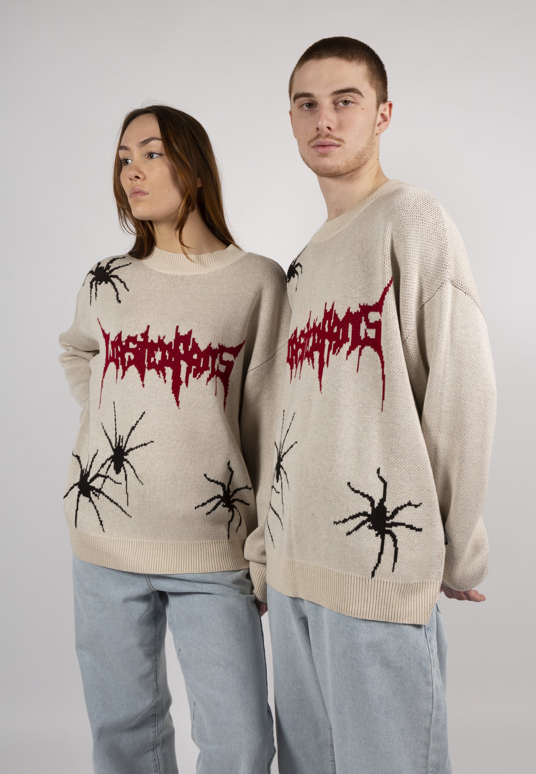 Wasted Paris SICK UNISEX - Pullover - off-white/écru - ZALANDO.FR