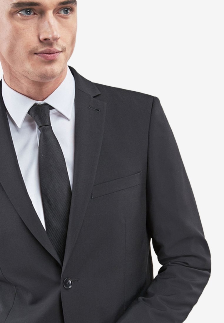 Herren Komplettanzüge | Next SIGNATURE PLAIN SUIT: JACKET-SLIM FIT Sakko black/schwarz - RG61344 Herren Komplettanzüge | Next SIGNATURE PLAIN SUIT: JACKET-SLIM FIT Sakko black/schwarz - RG61344