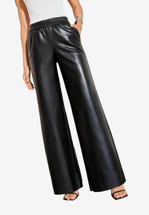 ELASTICAED - Pantalon classique - black