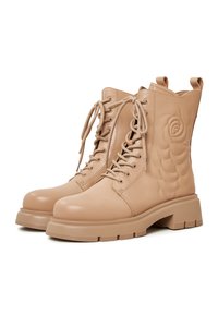 Cesare Gaspari Botine cu platformă - beige