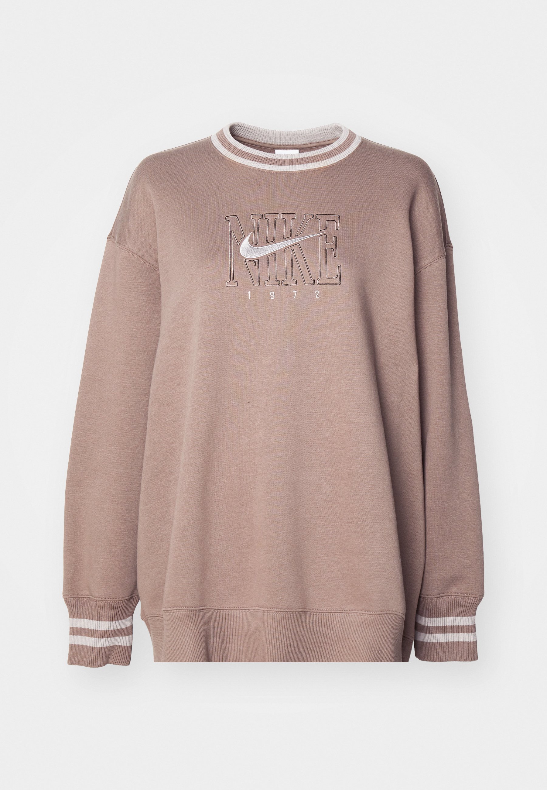 Nike Sportswear CREW - Sweatshirt - mink brown/brown - Zalando