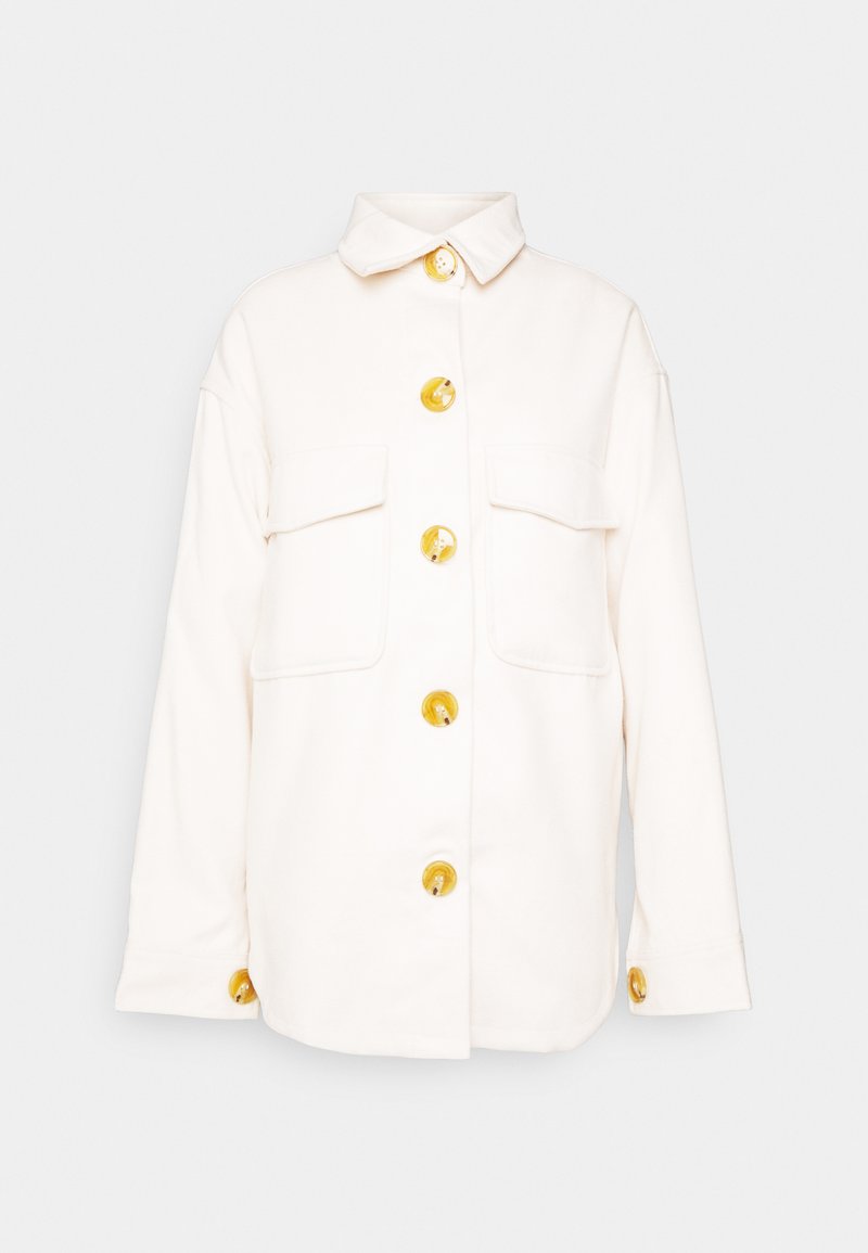 Missguided Petite Short coat - peach/apricot - Zalando.co.uk