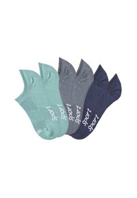 Unselected, 2x dunkel mint, 2x marine, 2x grau