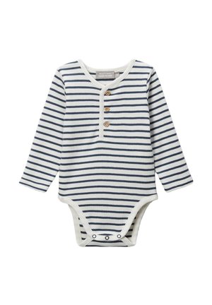 MANCHES LONGUES RAYÉ EN - Body - pierre bleue