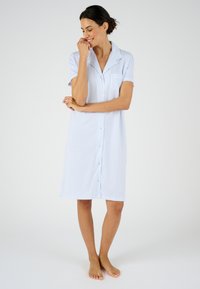 Damart Camicia da notte - bleu rayé