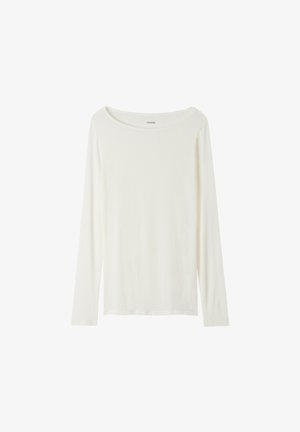 Tezenis, LIGHTWEIGHT BOAT-NECK - Langarmshirt - White