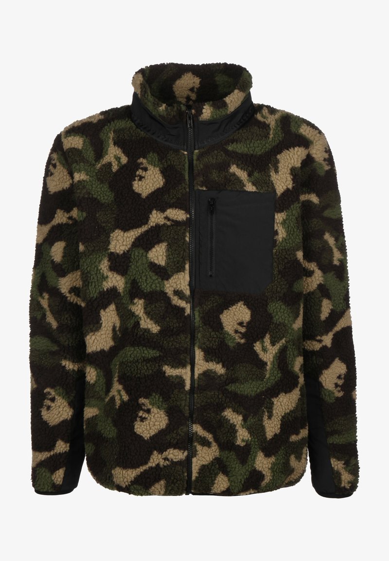 Urban Classics - Veste polaire - wood camo, Agrandir