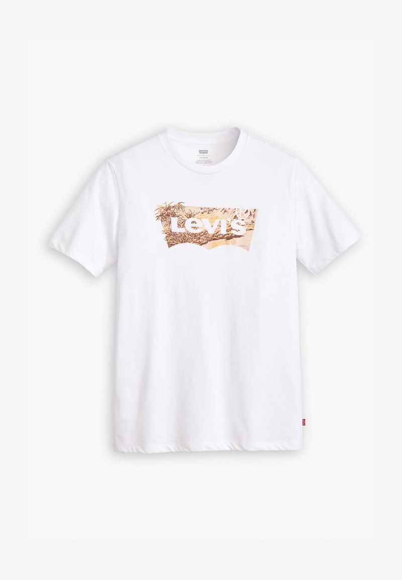 Levi's® GRAPHIC CREWNECK TEE - Nyomott mintás póló - white