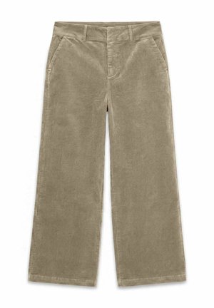 Vero Moda, TROUSERS VMCORA MID WAIST TROUSERS - Pantalon classique - silver mink