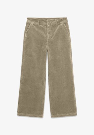 Vero Moda, TROUSERS VMCORA MID WAIST TROUSERS - Pantalon classique - silver mink