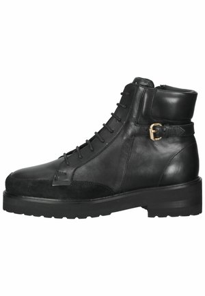 Bottines à lacets - black