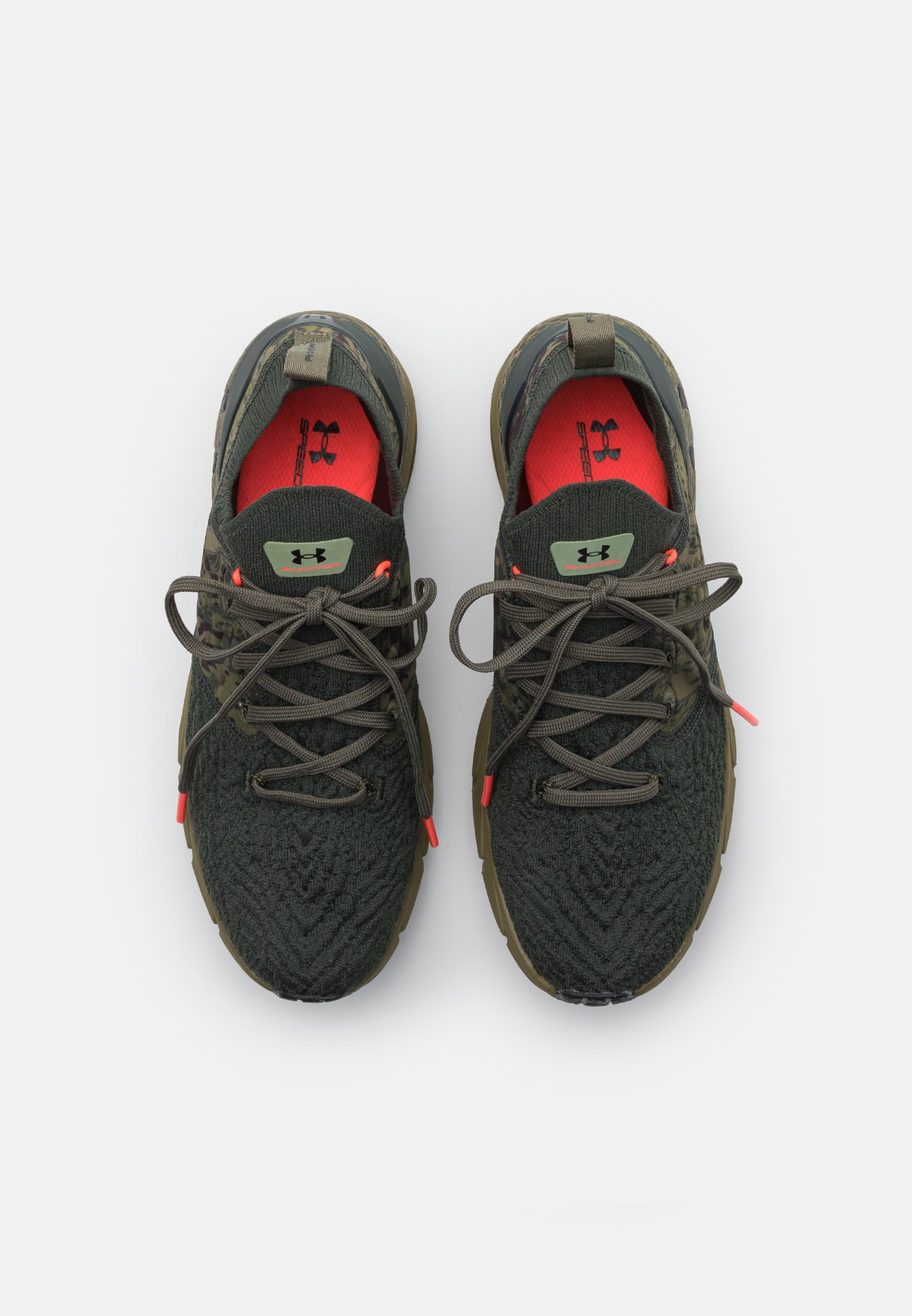 dark green under armour shoes