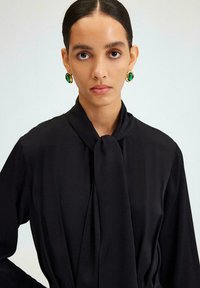 Touché Privé PLEATED - Vestito lungo - black