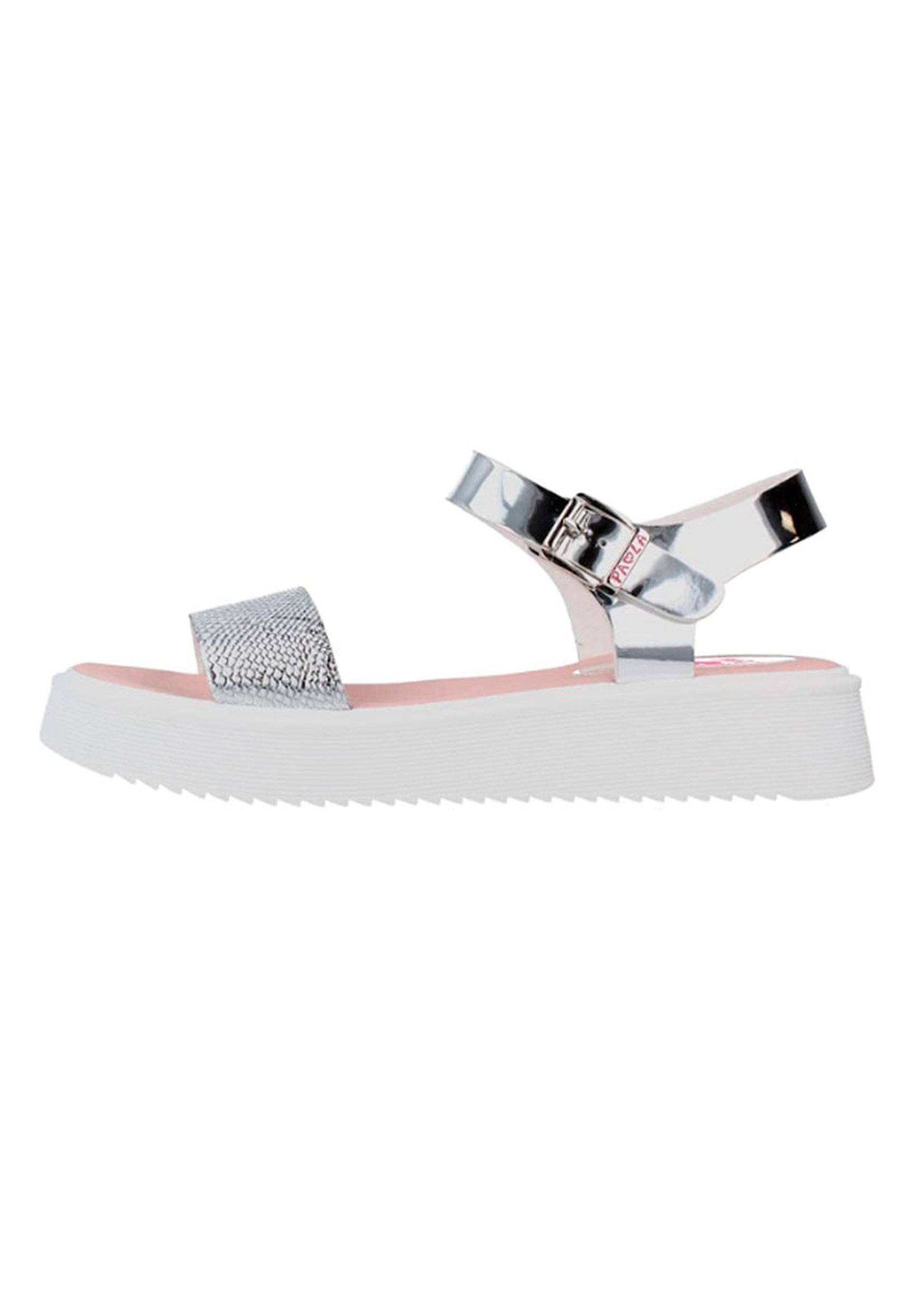 Pablosky Sandalias planas - plata/plateado - Zalando.es