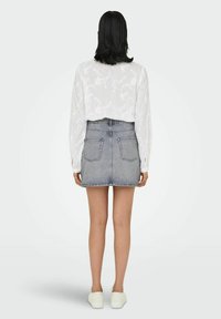 ONLY ONLSTELLA - Uska suknja - light grey denim