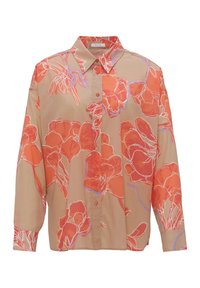 OPUS FENLO BLOOM - Button-down blouse - watermelon