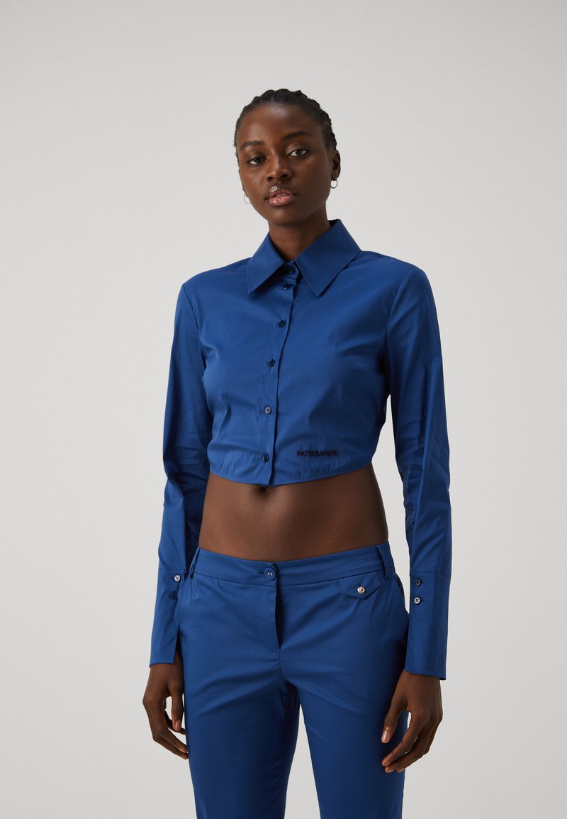 Patrizia Pepe Camicia In Popeline 7C0229/A23 A Maniche Corte main image 0