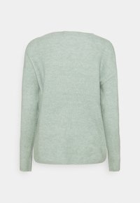 Vero Moda VMCREWLEFILE VNECK  - Camisola - jadeite melange