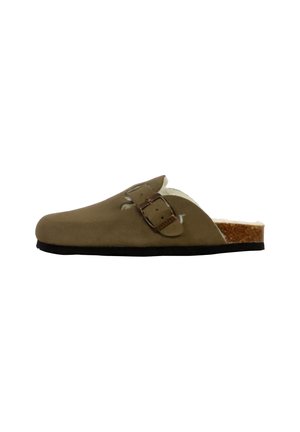 Pantuflas - kaki claire