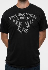 Paradiso Clothing PAUL MCCARTNEY WINGS UNISEX - Print T-shirt - black