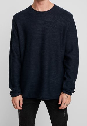 Only & Sons Jersey de punto - dark blue
